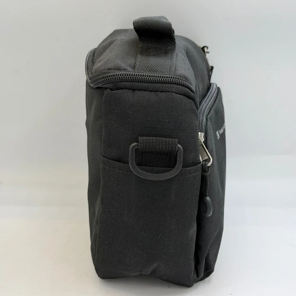 K&F Concept Black Camera Shoulder Bag Padded DSLR Mirrorless Messenger Case
